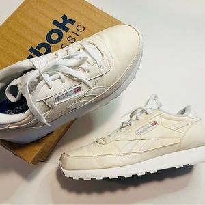 Reebok Men’s Classic Renaissance White Comfort Sneakers Size 8.5